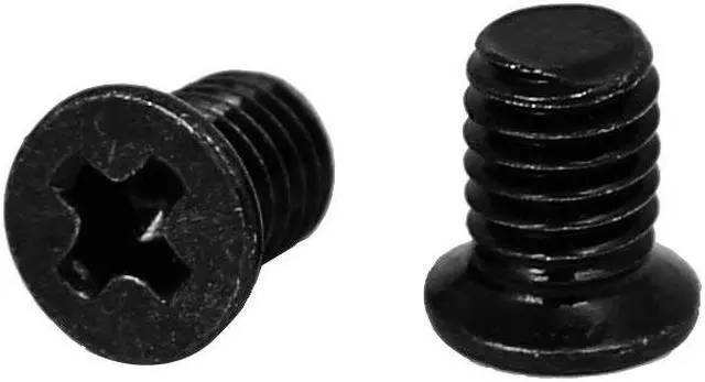 Alt view image 2 of 2 - Computer PC Case HDD Flat Phillips Head Hard Drive Screw Black M3x4.8mm 400pcs