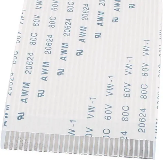 Alt view image 2 of 3 - Unique Bargains 10 Pcs 1.0mm Pitch 30 Pin AWM 20624 80C 60V Flexible Flat Cable FFC FPC 150mm