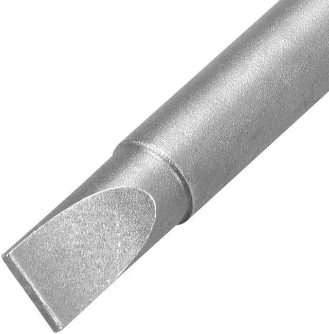 Alt view image 3 of 4 - 10 Pcs 1/4" Hex Shank 75mm Length Magnetic SL5 Slot Head Screwdriver Bits S2 Alloy Steel