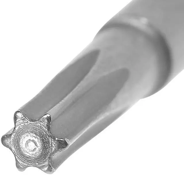 Alt view image 3 of 4 - 10pcs 50mm 1/4" Hex Shank T8 Magnetic Torx Head Screwdriver Bits S2 Alloy Steel