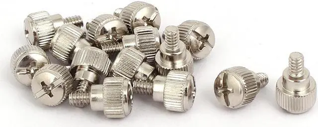Main image of 15 Pcs M3.5x5mm Male Thread Metal Computer Desktop PC Case Thumb Screws