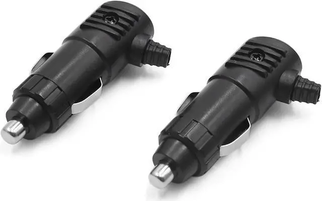 Alt view image 4 of 4 - 2pcs 12V 24V Car Cigarette Lighter Charger Socket Power Plug Outlet Adapter