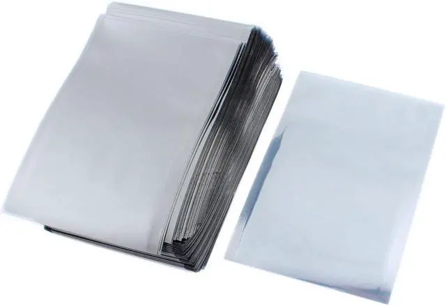 Main image of Unique Bargains 200pcs 3" x 5" 80x120mm ESD Antistatic Shielding Bags Open Top