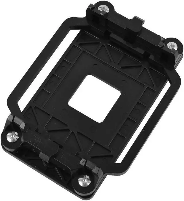 Main image of Plastic AM2 AM3 FM1 FM2 FM2+ Socket  CPU Fan Heatsink Bracket Holder Black