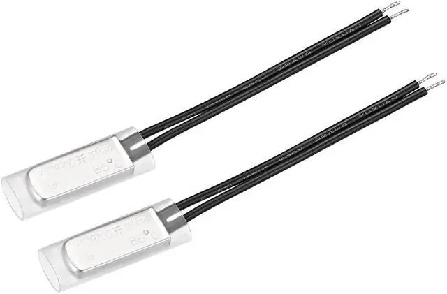 Main image of KSD9700 Thermostat, 85 Normally Open Temperature Switch Thermal Switch, N.O 5A Metal Bimetal Temperature Controller 2pcs