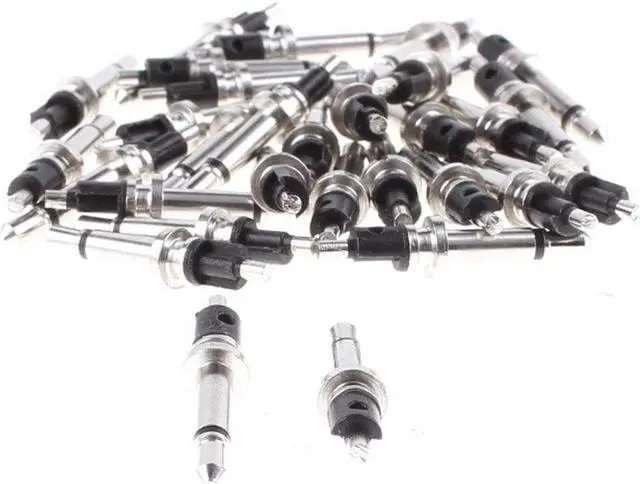 Main image of Mono Audio Headphone 2.5mm Male Plug Jack Soldering Connector Black 30pcs