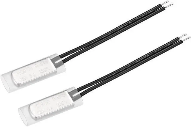 Main image of KSD9700 Thermostat, 150 Normally Close Temperature Switch Thermal Switch, N.C 5A Metal Bimetal Temperature Controller 2pcs