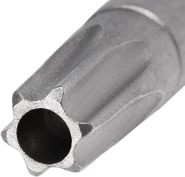 Alt view image 3 of 5 - 5 Pcs 1/4" Hex Shank T30 Magnetic Security Torx Screwdriver Bits 50mm Length