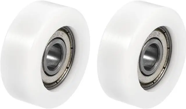 Main image of 608ZZ Ball Bearing Guide Pulley Roller Round Wheel 8x32x12mm Double Metal Shielded (GCr15) Chrome Steel Bearings 2pcs