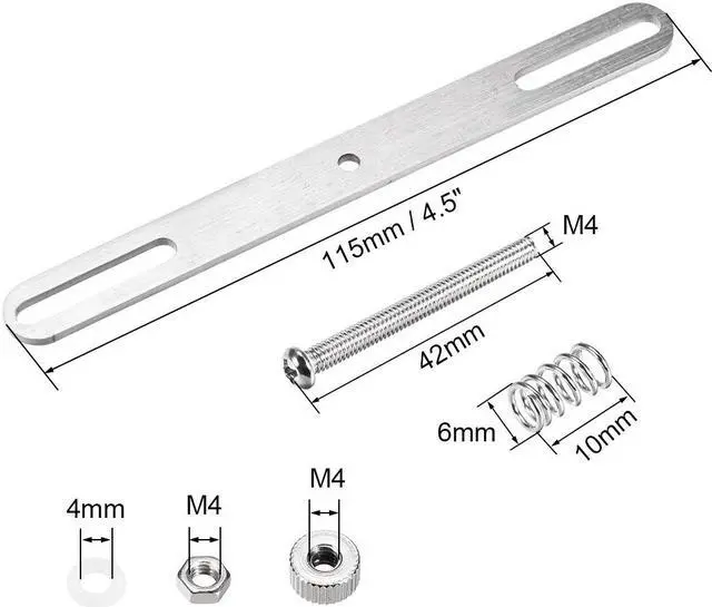 Alt view image 2 of 3 - Stainless Steel Water Cooling Waterblock Buckles Layering with Screws for AMD CPU 1 Set