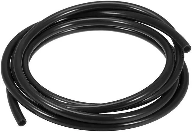 Main image of Pneumatic Air Tubing, 10mm OD x 6.5mm ID 3 Meter (118 Inch) Long PU Polyurethane Air Compressor Tubing Hose Pipe Black