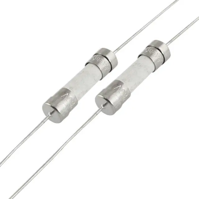 Main image of T5A 5A 250V Cylindrical 5 x 20mm Ceramic Fuse 10 Pcs