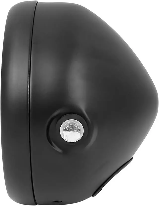 Alt view image 6 of 7 - 5.75 Inch Glossy Black Motorcycle Headlight Light Bracket Housing Fit for Harley Davidson