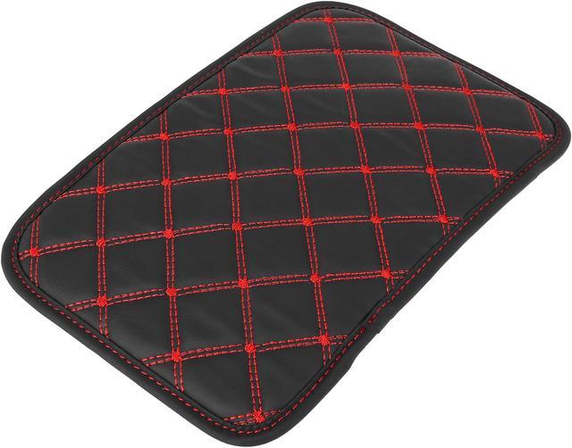 Universal Red Line Car Center Console Lid Armrest Cover Pad