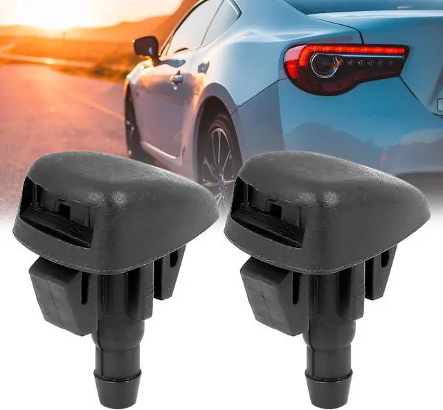 Alt view image 2 of 5 - 2pcs KD45-67-510 Car Windshield Wiper Washer Nozzle Replacement for Mazda CX-9 2016-2018