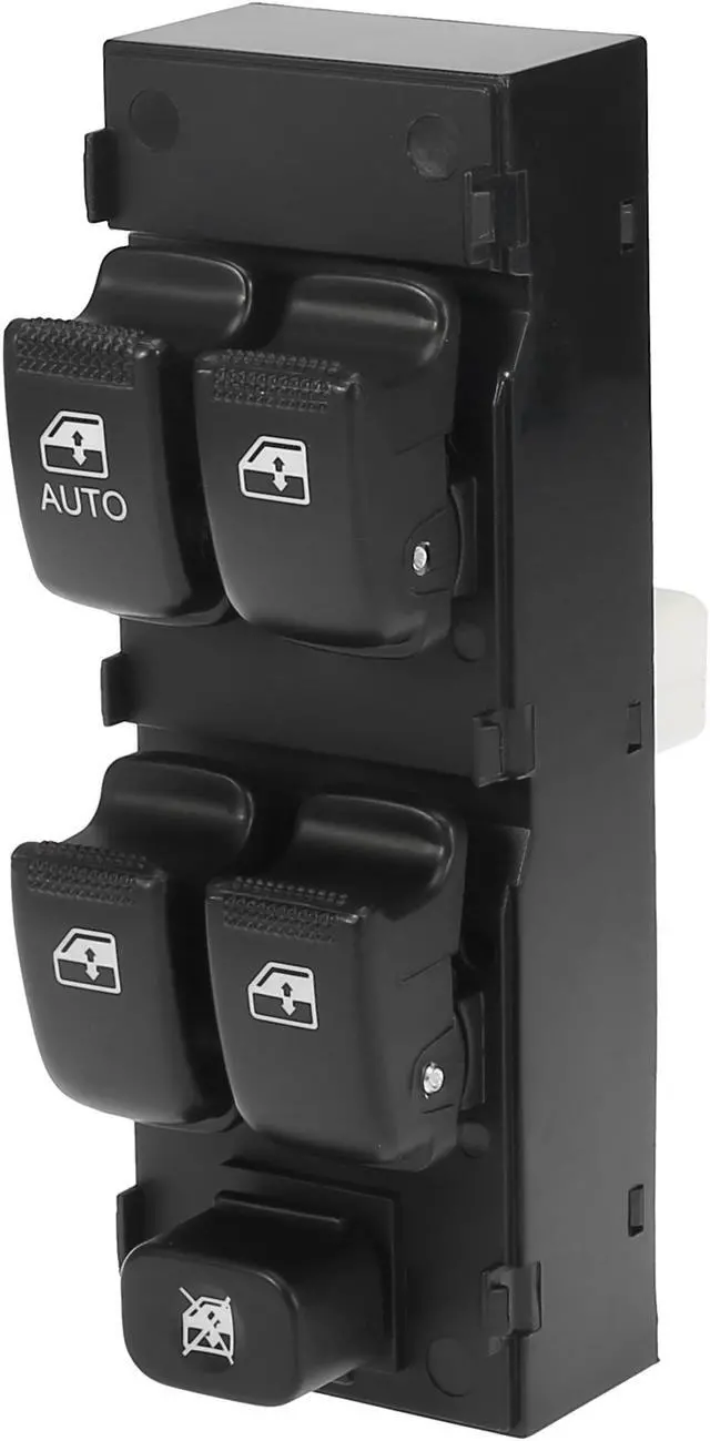 Main image of Front Left Side Power Door Window Switch for Hyundai Getz 2005 93570-1C110