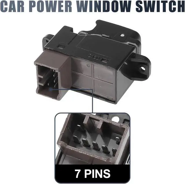 Alt view image 4 of 6 - Front Right Side Power Door Window Switch for Hyundai Elantra 93580-0Q000