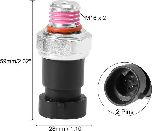 Alt view image 2 of 6 - Car Engine Oil Pressure Sensor Switch Replacement 12570964 for Chevrolet for GMC for Buick