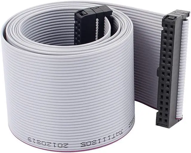 Main image of 2.54mm Pitch 34Pin F/F IDC Connector Hard Driver Flat Ribbon Cable 118cm
