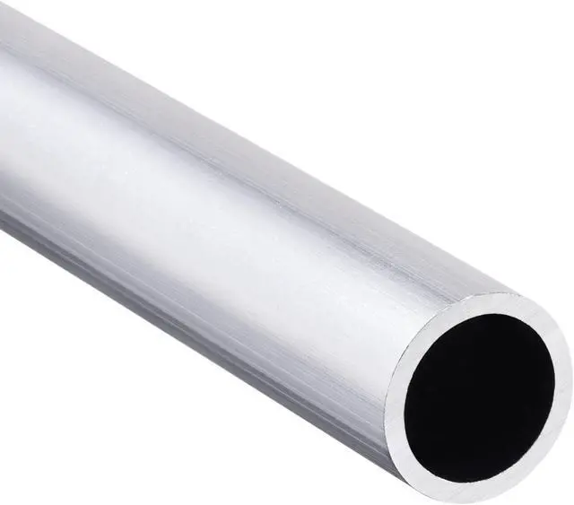 Alt view image 3 of 5 - 6063 Aluminum Round Tube 10mm OD 8mm Inner Dia 250mm Length Pipe Tubing
