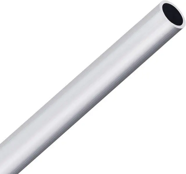 Alt view image 4 of 5 - 6063 Aluminum Round Tube 10mm OD 8mm Inner Dia 250mm Length Pipe Tubing
