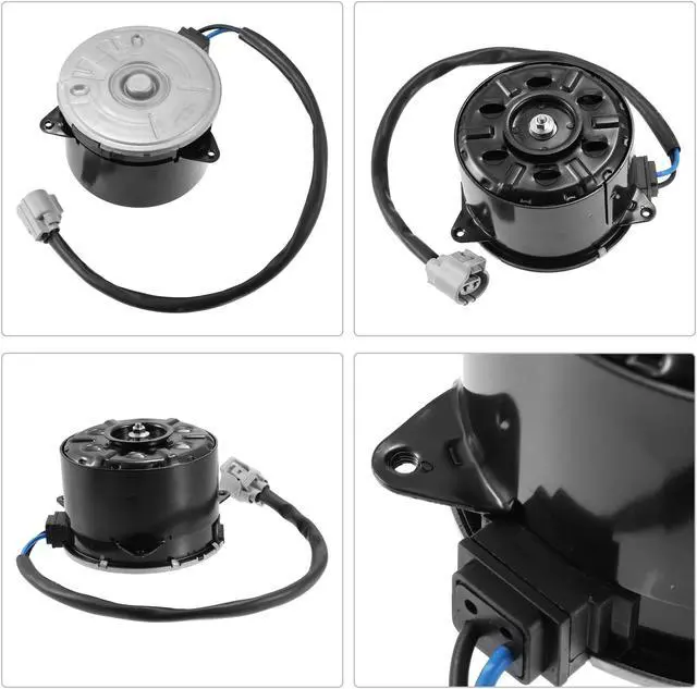 Alt view image 5 of 6 - 16363-20400 Radiator Fan Motor for Toyota Highlander 2006-2007 for Lexus RX400h 2006-2008 for 5 Blade Fan Driver Side
