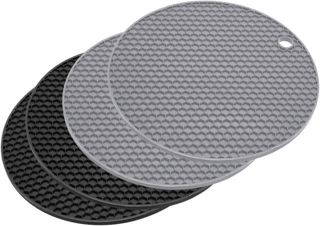 18cm Silicone Pad Pot Mat Insulation Trivet Heat Resistant Anti-Slip For  Table Oven Mitts Extra