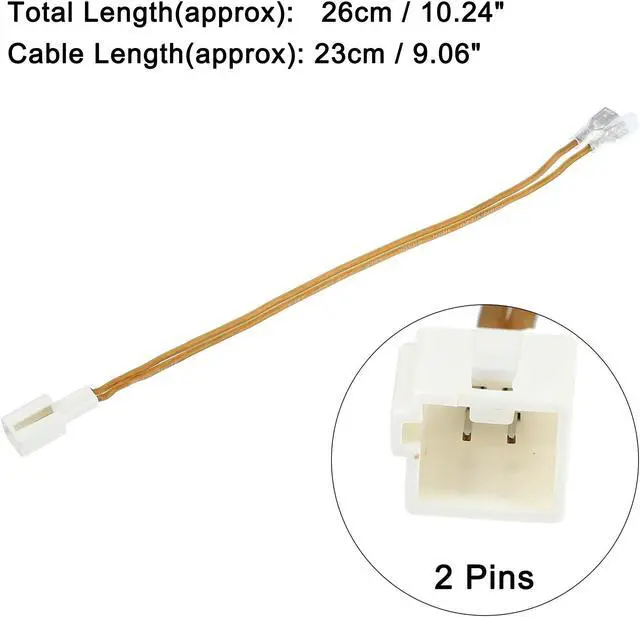 Alt view image 3 of 7 - DC 12V Universal Car Auto Male CD DVD Radio Wire Harness Adapter Connector Plug