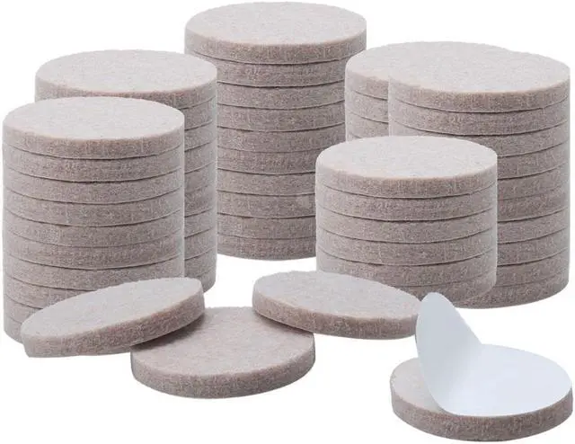 Main image of Felt Furniture Pad Round 1 1/4" Self Adhesive Anti-scratch Floor Protector 60pcs