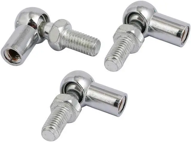 Main image of M8 Male to M6 Female Thread Gas Spring Ball Joint Connector End Fitting 3pcs