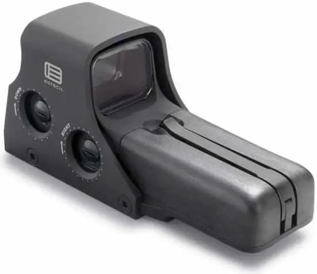 Alt view image 2 of 3 - EOTech Tactical, Holographic, Night Vision Compatible Sight, 68MOA Ring with 1MOA Dot, Black Finish, Rear Buttons, inclu