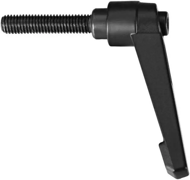 Alt view image 2 of 4 - M8 x 40mm Handle Adjustable Clamping Lever Thread Push Button Ratchet Male Threaded Stud 2Pcs