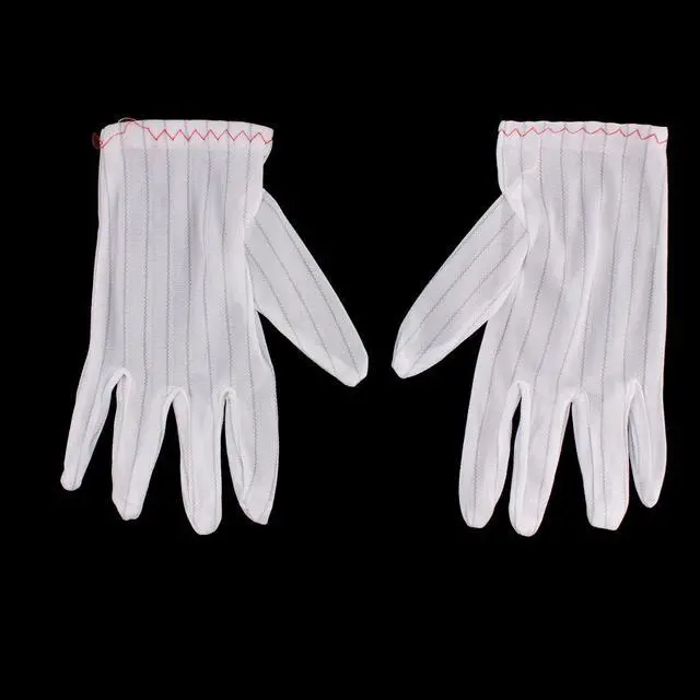 Alt view image 2 of 3 - 2 Pairs Electronic Working Protective Nonslip Anti-static Gloves Protector