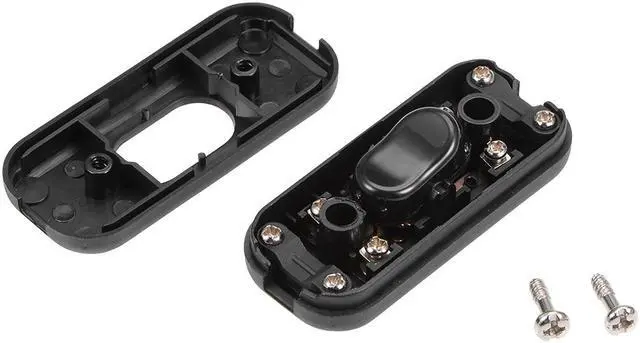 Alt view image 3 of 3 - Inline Cord Switch AC 250V 6A On/Off Rocker Switch Table Lamp Desk Light Switch, Black (Pack of 4)