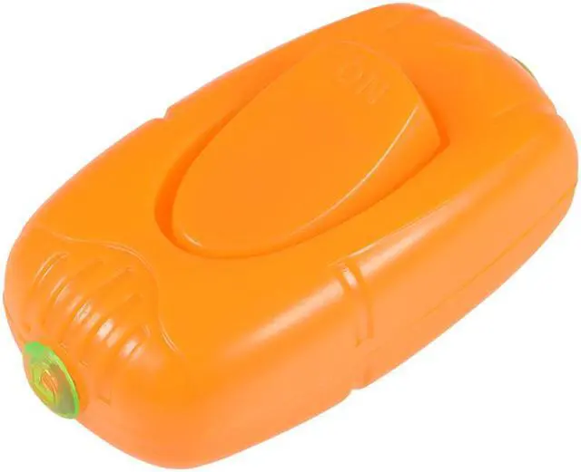 Main image of Inline Cord Switch AC 250V 6A On-Off DPST Control Feed-Through Rocker Switch for Bedroom Table Lamp Desk Light, Orange