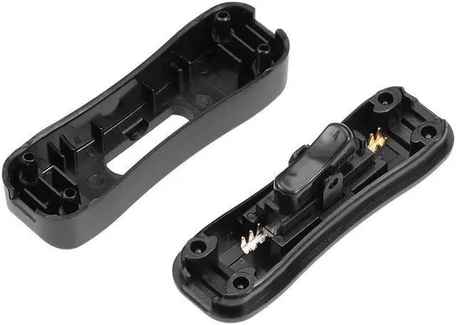 Alt view image 3 of 3 - Inline Cord Switch AC 250V 2A On-Off SPST Feed-Through Rocker Switch, for Bedroom Table Lamp Desk Light (Pack of 4)