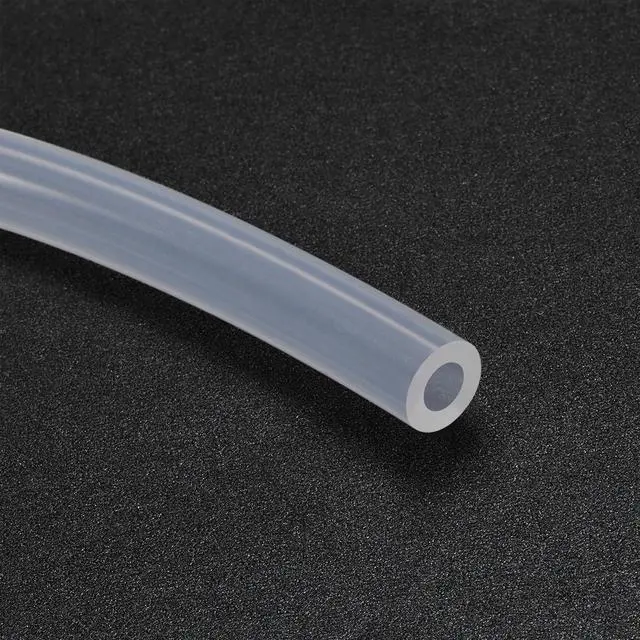 Alt view image 3 of 3 - Silicone Tubing 5mm ID X 10mm OD 3.28ft 1m Flexible Silicon Rubber Tube Air Hose Pipe for Pump Transfer Clear