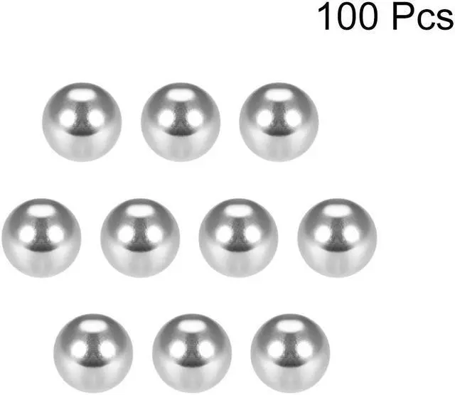 Alt view image 3 of 3 - 4mm Precision Chrome Steel Bearing Balls G25 100pcs