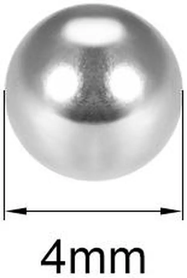 Alt view image 2 of 3 - 4mm Precision Chrome Steel Bearing Balls G25 100pcs