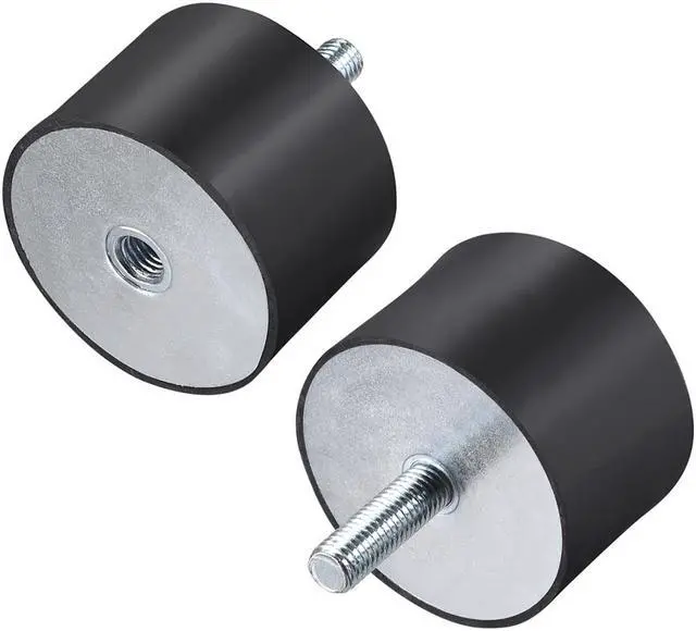 Main image of M12 Male Female Rubber Anti Vibration Isolators Mounts Shock Absorber D75mm x H50mm