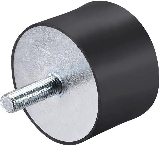 Alt view image 3 of 3 - M12 Male Female Rubber Anti Vibration Isolators Mounts Shock Absorber D75mm x H50mm