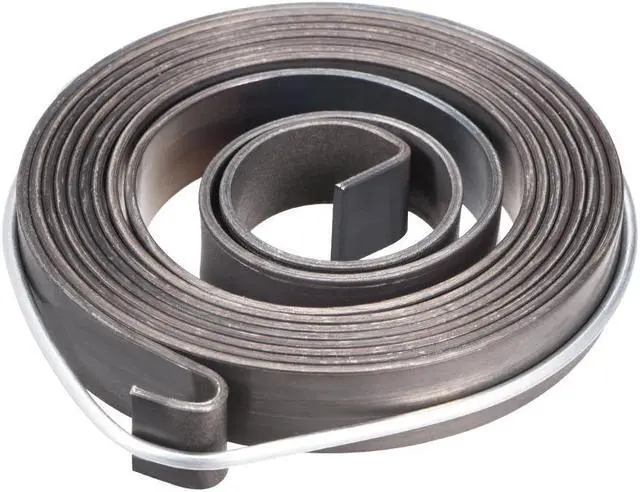 Main image of Drill Press Spring Drill Press Quill Feed Return Coil Spring Assembly Spring Steel Chemical Blackening Finish 1540mm Expand Long 64 x 10 x 1.2mm