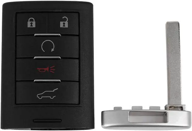 Alt view image 6 of 9 - Replacement Keyless Entry Remote Car Key Fob NBG009768T 315Mhz for 2013-2014 Cadillac Ats