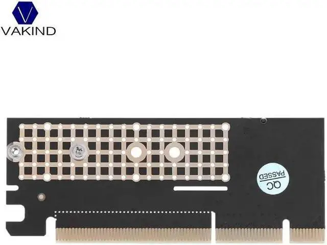 Alt view image 5 of 6 - 100x41mm M.2 NVME SSD NGFF To PCIE 16X/4X Adapter Expansion Card PCIE NVME M.2 SSD To PCIE Card With Heatsink Heat Sink