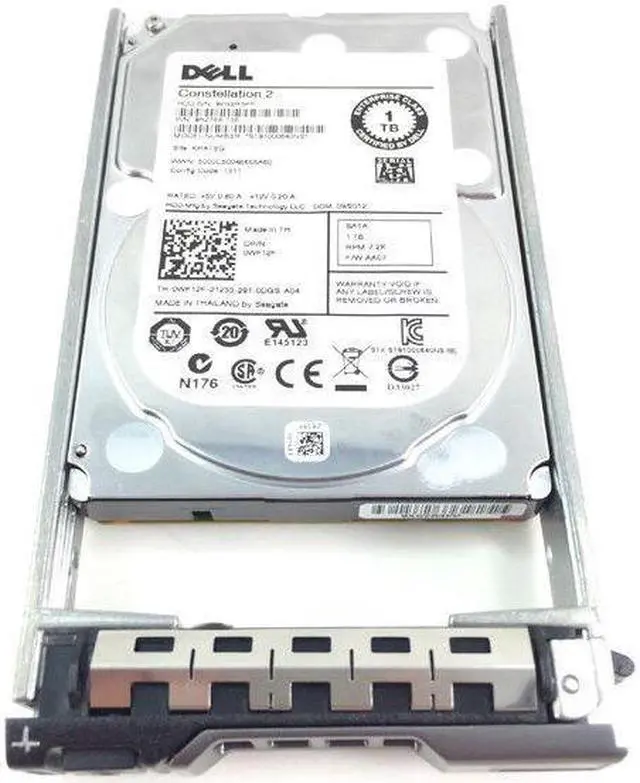 Main image of WF12F Dell Enterprise 1TB 7.2K 6Gbps SATA 2.5 Hard Drive HDD