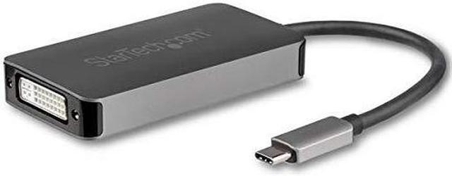 Alt view image 2 of 11 - StarTech CDP2DVIDP 24-pin USB-C Male to 29-pin DVI Dual-Link Female Adapter