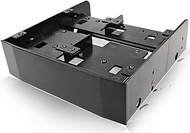 Main image of 5.25" To 3.5" 2.5" Hdd/Ssd Floppy-Drive Bay ray Bracket Mounting HDD Adapter SSD Hard Drive Supports up to 6*2.5" hard drives