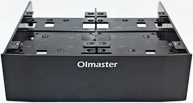 Alt view image 3 of 3 - 5.25" To 3.5" 2.5" Hdd/Ssd Floppy-Drive Bay ray Bracket Mounting HDD Adapter SSD Hard Drive Supports up to 6*2.5" hard drives