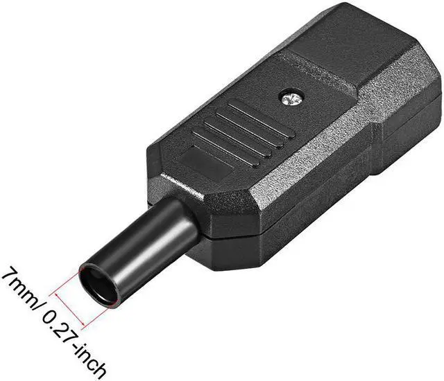 Alt view image 2 of 3 - AC110-250V 10A Male IEC320 C14 Power Socket Adapter Connector 3 Terminals Panel Mount 2 Pcs
