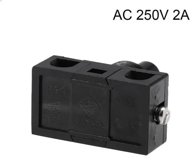 Alt view image 4 of 4 - Inline Foot Pedal Push Button Switch, UFO Type Lamp Lighting Foot Control ON/Off Footswitch Black 4 Pcs